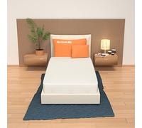 miasuite i sogni italiani Materasso Individual 80x190, 21 cm de Alto, Hecho de Espuma de Agua y Aloe Vera - Dispositivo Médico Indeformable Modelo: Plus