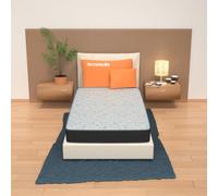 miasuite i sogni italiani Materasso Sencilla de Gran Tamaño 70x190 de 13 cm de Altura En Modelo Cumbre de Espuma de Agua Plegable y Ortopédica