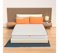 miasuite i sogni italiani Sencillo Colchón Matrimonial 160x190, Alto 15 cm Ortopédico con Dispositivo Médico, Memoria Espuma da 2 cm, a 9 Zona e Losa en Aguaespuma 12 cm, Blanco