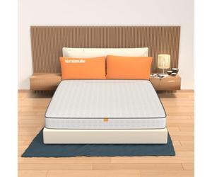 miasuite i sogni italiani Sencillo Colchón Plaza e Mezza 120x190, Alto 15 cm Ortopédico con Dispositivo Médico, Memoria Espuma da 2 cm, a 9 Zona e Losa en Aguaespuma 12 cm, Blanco