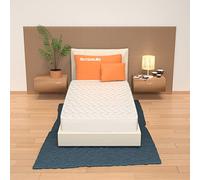miasuite i sogni italiani Supremo Colchón 85x195, Alto 17 cm Ortopédico con Dispositivo Médico, Memoria Espuma da 4 cm, a 9 Zona e Losa en Aguaespuma 12 cm, Poliuretano, Blanco