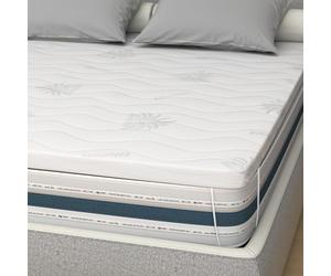 miasuite i sogni Italiani Topper Memoria Espuma, Aloe Vera, Beige, 160X200