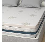 miasuite i sogni italiani Topper Memoria Espuma, Aloe Vera, Beige, 80X190