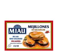MIAU MEJILLONES OL-120 13/18 PZAS.PICANTES