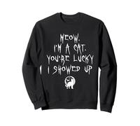 Miau, Soy un Gato, tu Suerte aparecí en Halloween Kitten Lover Sudadera