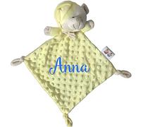 mibebestore Dudu Bebé Recién Nacido Personalizado con Nombre Bordado - Dou Dou Suave y Manta Sensorial - Regalo Bebé Original Unisex para Niño o Niña - Apego y Cuna (Atrapasueños)