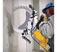 MiBoce Sierra Cortadora De Hormigón Eléctrica De 8000 W, Máquina Cortadora De Pared con Sierra Anular De Alta Frecuencia, Profundidad De Corte De 29 Cm, Corte Sin Polvo, para Cortar Hormigón, Piedra