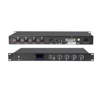 MiBoce Supresor De Retroalimentación Inteligente Completamente Automático, Cambiador De Frecuencia De Micrófono Profesional, Anti-aullidos con Un Solo Clic, Fuente De Alimentación Fantasma De 48 V