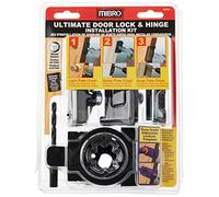 Mibro 366291 Ultimate cerradura de la puerta y Kit de instalación de bisagra para madera puertas