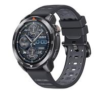 Mibro GS Pro 2 Reloj Inteligente Hombre para Correr con GPS, Gris Oscuro | Pantalla AMOLED 1.43'', Cuerpo de Acero Inoxidable, Smartwatch Padel, Llamadas Bluetooth, Altitude, Brújula, para iOS Android