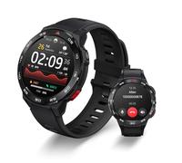 Mibro GS Pro Reloj Inteligente Hombre para Correr con GPS, Negro | Pantalla AMOLED 1.43", Llamada Bluetooth, 5ATM Impermeable, Altímetro, Brújula, 105 Modos Deportivos, para Android iOS