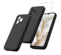 MIBZOR 2 in 1 Funda Compatible con Blackview Wave 9C (6.56") Negro