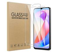 MIBZOR 2 Piezas Protector de Pantalla para Blackview Oscal Flat 3C / Oscal Flat 2C / Blackview Wave 9C (6.56") Cristal Templado Dureza 9H, Antihuellas elícula protectora Transparente Vidrio Templado