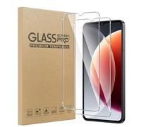 MIBZOR 2 Piezas Protector de Pantalla para Blackview Wave 7C (6.56") Cristal Templado Dureza 9H, Antihuellas elícula protectora 0.33mm Transparente Premium Vidrio Templado