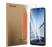 MIBZOR 2 Piezas Protector de Pantalla para Doogee Note 59 / Doogee Note 59 Pro (6.75") Cristal Templado Dureza 9H, Antihuellas elícula protectora 0.33mm Ultra Transparente Premium Vidrio Templado