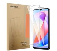 MIBZOR 2 Piezas Protector de Pantalla para Oukitel C1 / C1 Pro/Oukitel C2 / C3 / C5 / C7 (6.52") Cristal Templado Dureza 9H, Antihuellas elícula protectora Ultra Transparente Premium Vidrio Templado