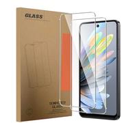 MIBZOR 2 Piezas Protector de Pantalla para ZTE Blade A75 4G / ZTE Blade A75 5G (6.6") Cristal Templado Dureza 9H, Antihuellas elícula protectora 0.33mm Ultra Transparente Premium Vidrio Templado
