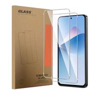 MIBZOR 2x Protector de Pantalla para TCL 605 / TCL 60 5G /TCL 60 SE (6.67") | Cristal Templado Dureza 9H, Antihuellas elícula protectora 0.33mm Transparente Premium Vidrio Templado