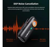 MIC-01 2.4G micrófono 32GB TF negro 50.220.620.6mm