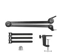 mic arm parts, Soporte de brazo de soporte for micrófono, soporte profesional de transmisión resistente, Compatible con soporte Yeti azul HyperX QuadCast S,for singing(Length 50cm)