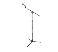mic stand, Soporte de trípode for micrófono de suelo pesado con Clip de soporte, micrófono de brazo, soporte de longitud de brazo ajustable plegable for Karaoke,parts