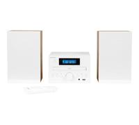 MIC122BT Microcadena de música para uso doméstico 10 W Negro, Plata