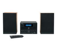 MIC122BT Microcadena de música para uso doméstico 10 W Negro, Plata