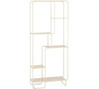 Mica Decorations Estantería de pared de metal marrón claro Alt. 178