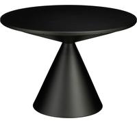 Mica Decorations Mesa auxiliar de metal negro alt.42