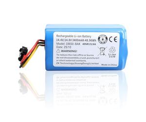 Micacorn 3400mAh Batteria Compatible con Eufy RoboVac X10 Pro Omni, X10 Pro, Reemplazable Robot Batterie G0914E1, 14.4V/14.8V 48.96Wh