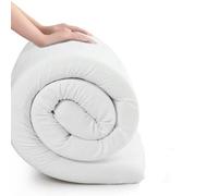 MICAMAMELLAMA Colchon Ergonomico Reversible | 150 x 200 x 10 cm | Colchon espumacion Alta Densidad | Confort y Adaptabilidad | Tejido Aloe Vera Antibacterial | Topper
