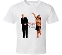 MICAOJI Bringing Down The House Retro Comedy Movie T Shirt White XXL