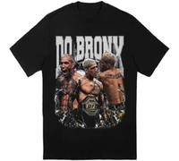 MICAOJI Charles Oliveira Do Bronx Men T Shirt T Shirt Cotton Black M