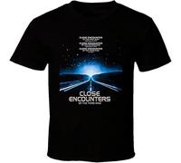 MICAOJI Close Encounters of The Third Kind Movie T-Shirt Unisex Gift Men's Tees White M