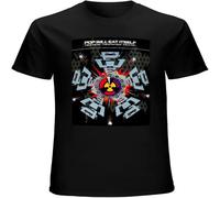 MICAOJI Pop Will Eat Itself This is The Day Mens T Shirts Design Crew Neck Black S
