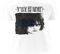 MICAOJI Siouxsie and The Banshees 'White Face' Men T-Shirt White L