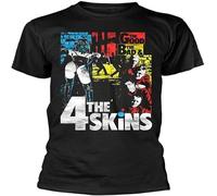 MICAOJI The 4 Skins The Good The Badthe 4 Skins Mens T-Shirt Black XL