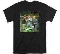 MICAOJI The Professionals Cowley T-Shirt TV Series Men Tshirt Black 3XL