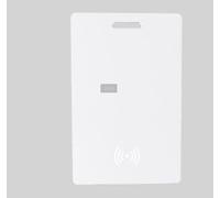 MiCard Tracker para Android, localizador inteligente recargable inalámbrico con NFC para tarjetas de visita digitales, resistente al agua, al polvo, compatible con Google Busca mi dispositivo, blanco