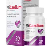 MiCardium - Suplemento de vitamina B6, vitamina B12, 20 cápsulas