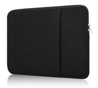 MicaYoung 13,3 Pulgadas Funda para Ordenador Portátil Compatible con 13.3" Chromebook/MacBook Pro 14" M1 A2442/2012-2015 MacBook Pro 13" A1425 A1502/2012-2017 MacBook Air 13" A1369 A1466, Negro