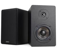 Micca MB42X - Altavoces de estantería avanzados para Cine en casa con Sonido Envolvente, estéreo y Monitor pasivo de Campo cercano, 2 vías (Negro, par)