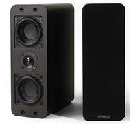 Micca OoO - Altavoces pasivos Delgados para estantería con woofers de 3 Pulgadas y Tweeter de Seda, diseño Delgado de Menos de 4 Pulgadas de Ancho, para estéreo de Escritorio o Sonido Envolvente de