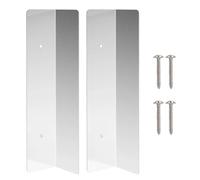 Mice Blocker for Garage - 2 Piece Corner Guard, Door Frame Seal with Snake Proof Design, Barrier with Weather Resistant Material, Garage Interior Exterior Room Patio Protection for Home Safety