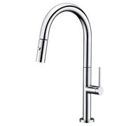 Mice - Grifo de cocina con teleducha - Griferia de Cocina con Mangera Flexible 360º - Monomando fregadero extraíble Serie Samoa Cromado - GCE017 Imex