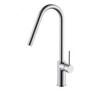 Mice - Grifo de cocina monomando - Griferia para fregadero - Grifo elegante para cocina - Kenia Cromado GCE020