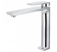Mice - Grifo de lavabo con caño alto - monomando alto de baño Color Cromado/Plateado BDF016-3