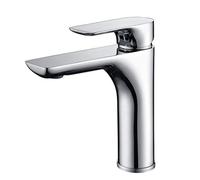 MICE - Grifo de lavabo - Monomando de baño para lavamanos - Griferia de baño Serie Nassau BDU014-1