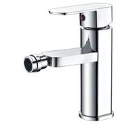 Mice - Grifo monomando de bidé, grifería de baño cromo de laton - Grifo higienico WC- SERIE LIVERPOOL BDL007-2