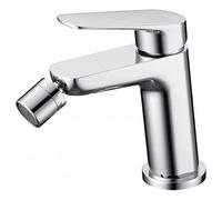 Mice - Grifo monomando de bidé - Grifería de baño para WC - grifo higiene intima Color Cromo Serie Bélgica Imex BDZ044-2 (Grifo bidé BDZ044-2 + Valvula VCC001)